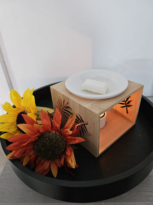 Bamboo Wax Burner